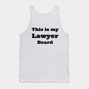 lawyer beard Tank Top